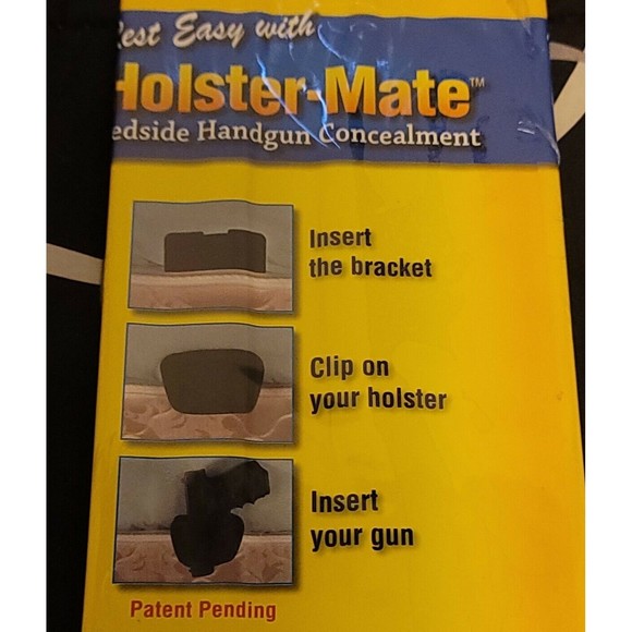 PSP Peace Keeper Holster-Mate Bedside Handgun Concealment Holster Holder - Picture 7 of 8